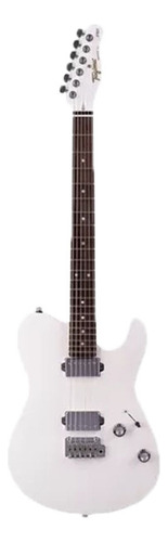 Guitarra elétrica Tagima Signature Grace 70 de  cedro white sparkle com diapasão de pau ferro