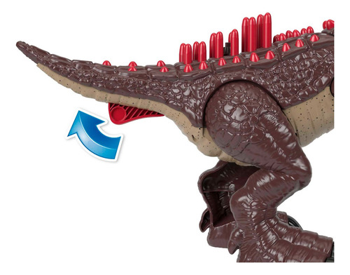 Imaginext Jurassic World Dinosaurio Carnotaurus Modo Defensa