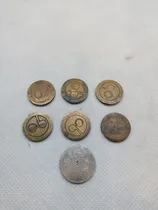Comprar Cospeles De Entel. 6 Locales, 1 Larga Distancia. Antigüedad.