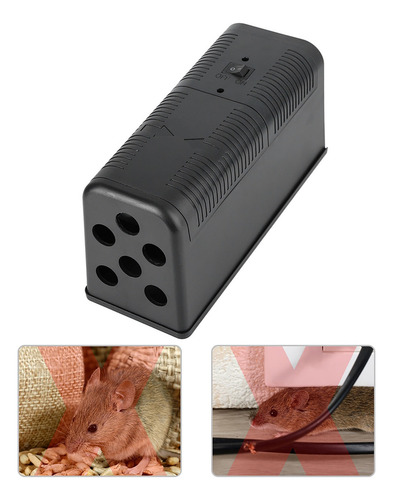 A Armadilha De Ratos Elétrica Mouse Eletrônico De Choque De