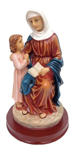 Santa Ana Figura Religiosa 22 Cms Resina