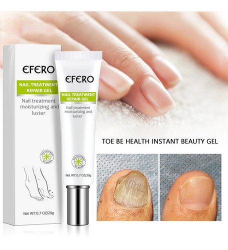 Gel Reparador De Uñas Efero, 2 Unidades, Tratamiento De Uñas