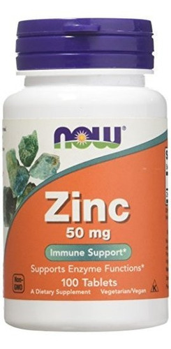 Gluconato De Zinc, Now 50mg