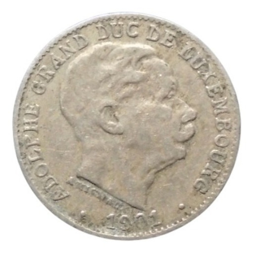 Luxemburgo 5 Centimes 1901 Año Único  2on#2