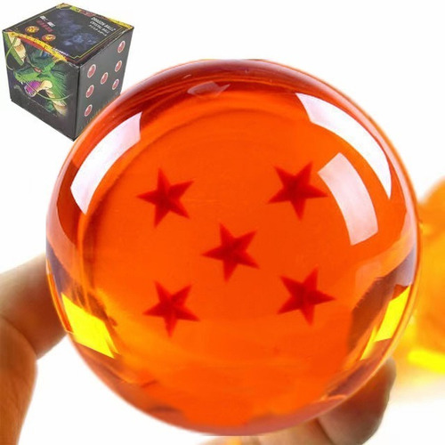 Esferas De Dragon Ball Z Tamaño Real 7.6cm + Estuche