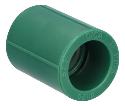 100 Cople Termofusion Ppr Dica 20mm 1/2