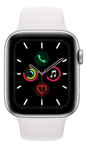 Imagen 2 de 3 de Apple Watch S5 40mm Silver Aluminum Color De La Caja Plateado