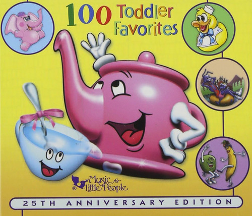 Cd: 100 Favoritos Para Niños Pequeños, Edición Del 25 Aniver