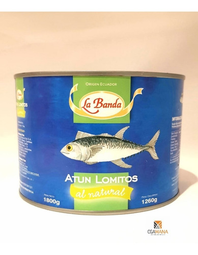 Lomito De Atún Al Natural La Banda 1.8 Kg