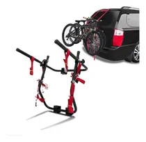 Comprar Porta Bicicletas De Valija Eqmax Acero 2 Bicicletas Negro