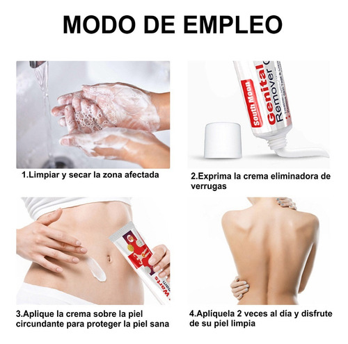 5 Piezas Ungüento Removedor Verrugas Del Herpes Genital