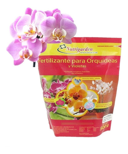 Fertilizante Para Orquídeas Y Violetas. 500 Gr. 