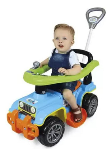 Carrinho Brinquedo Quadriciclo Infantil Jip Jip Empurrador