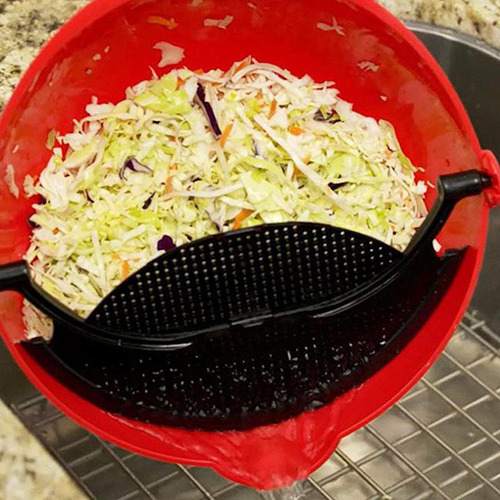 Remojo Colador De Frutas Y Verduras Escurridor Lavadero