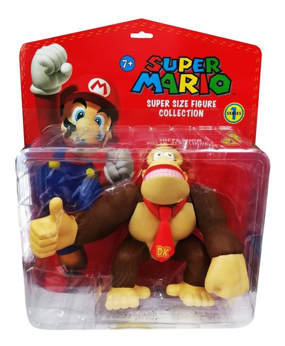 Donkey Kong Gran Figura 14cm Colección Super Mario 