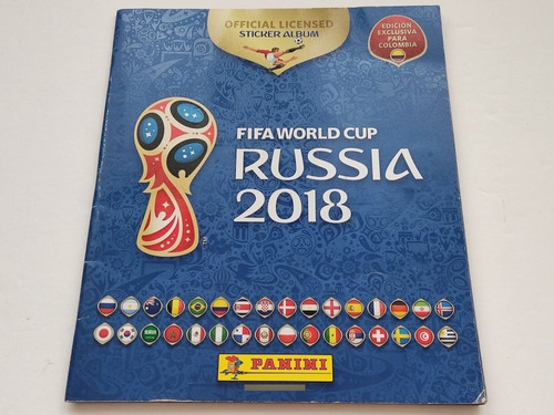 Album Genuino Panini Del Mundial De Futbol Rusia 2018 Fifa