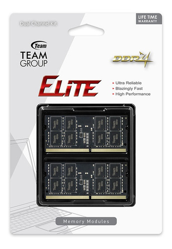 Memoria Ram So Dimm Team Elite Ddr4 16 Gb 2400 Mhz Notebook