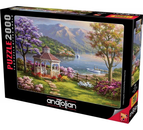 Puzzle 2000 Piezas Crystal Lake Retreat - Anatolian 