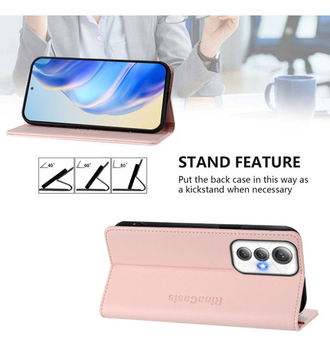 Funda Magnética De Cuero For Cubot A10/cubot Note 40/cubot