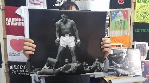 Cuadro 20x20cm Muhammad Ali Boxeo