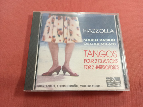 Astor Piazzolla / Tangos Pour 2 Clavecins Raskin  / Fra B30