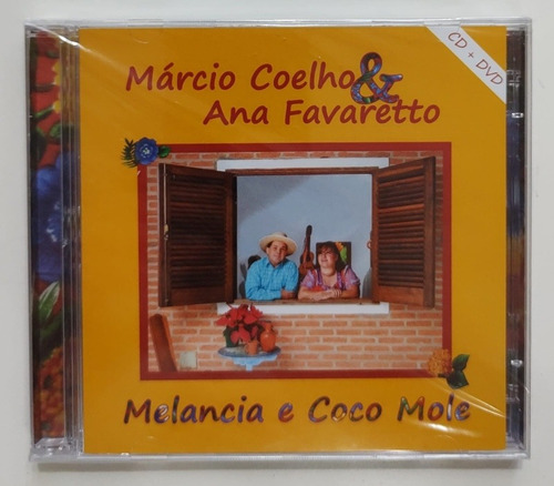 Cd+dvd, Márcio Coelho & Ana Favaretto - Melancia E Coco Mole