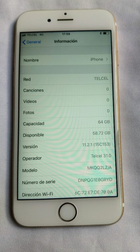 iPhone 6s, A1688, 64gb, En Caja, Liberado Estetica De 9 | Envío gratis