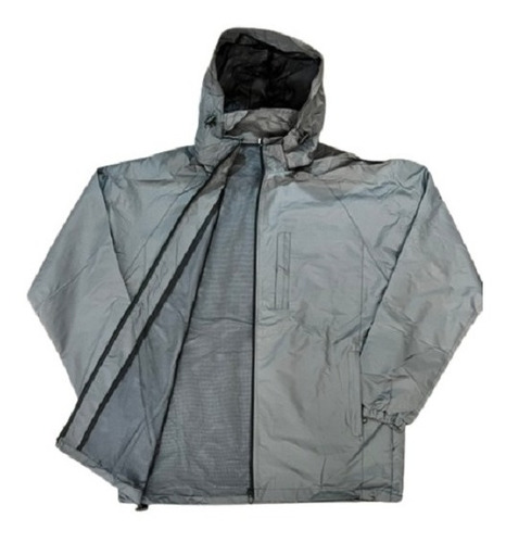 Imagen 2 de 2 de Corta Viento De Hombre Impermeable Con Malla Ultraligera