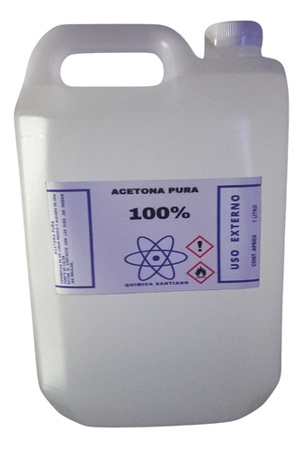 Acetona Pura 100% 5 Litros