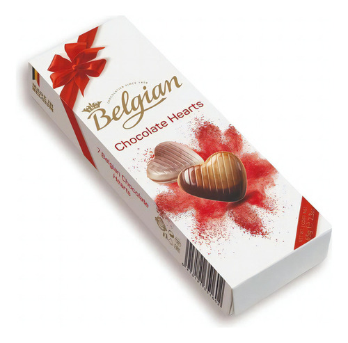 Chocolate The Belgian Corazon Hearts 65gr