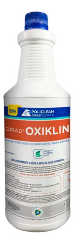 Policlean oxiklin peróxido de hidrogênio limpador de estofados 1 Lt