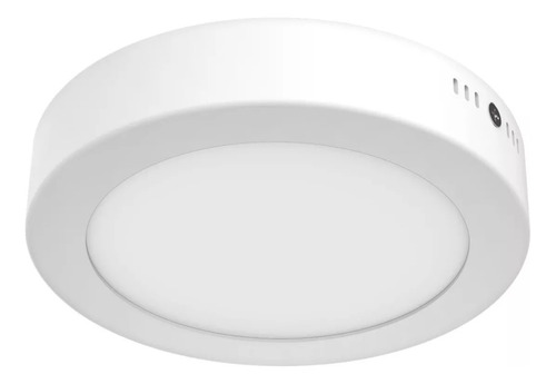 Panel Led Fat Sobreponer Techo Spot 18w Redondo Luz Fria