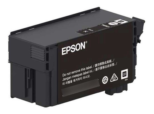 Cartucho De Tinta Epson Preto 80ml T40w120 T3170 T5170