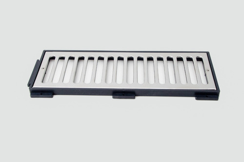 Pacote 10 Metros Ralo Linear Grelha Em Inox Polida Promocao