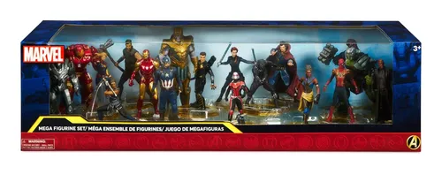 Mega Figurine Playset Avenger The Infinity Saga Na Caixa