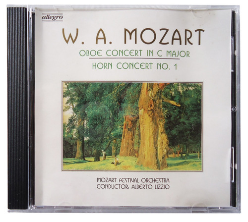 Cd Mozart Edición Alemana Excelente