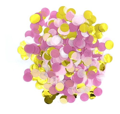  Confettis Combinados Pappel Y Metalizados Para Globos 2,5cm