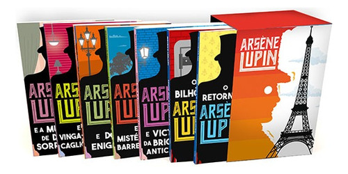 Lupin III - Box com 7 livros, de Leblanc, Maurice. Série Arsène Lupin Ciranda Cultural Editora E Distribuidora Ltda., capa mole em português, 2021