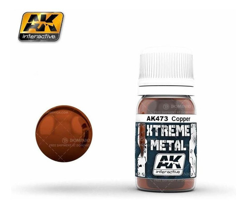 30 Ml Pintura Metal Extremo Cobre 473