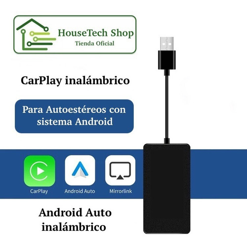 Adaptador Carplay Inalámbrico Para Autoestereos Android