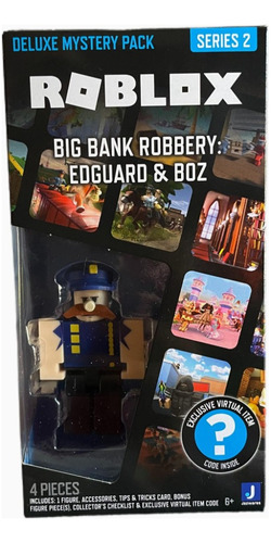 Figura Roblox Serie 2 Big Bank Robbery: Eduard &boz