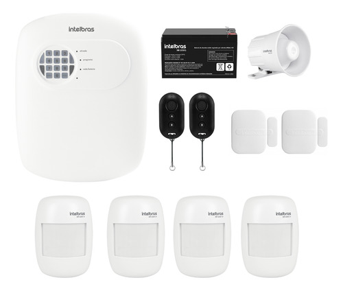 Kit Alarme Anm 24 Net App C/ 4 Sensores Ivp 2000 Sem Fio