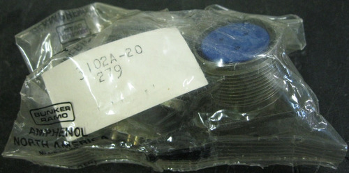 Amphenol 3102a-20 Connector (lot Of 2) Ccs