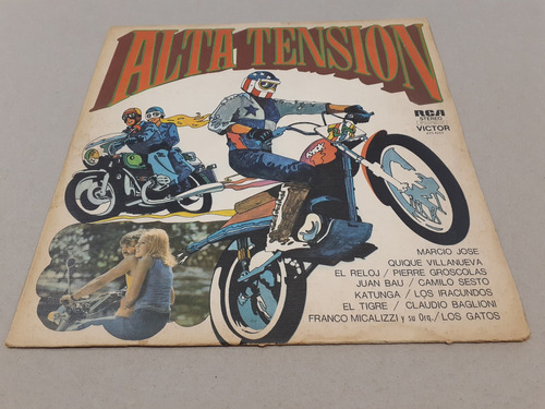 Alta Tensión, Varios - Lp Vinilo 1976 Nacional Nm 9/10