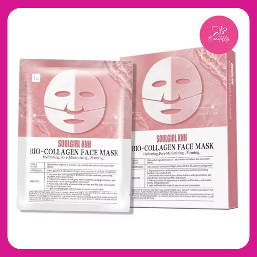 Mascarilla Facial Colágeno Soulgirl Knh 30g Todo Tipo De Piel