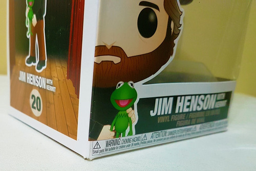 Funko Pop! Icons - Jim Henson Com Kermit (sapo Caco Muppets)