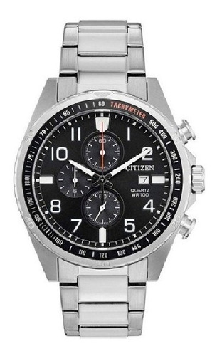 Citizen Crono Quartz Black Dial  An3650-51e 