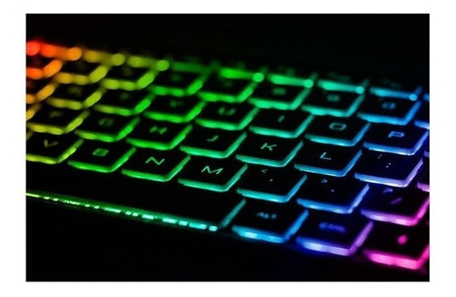Imagen 4 de 5 de Teclado gamer Noganet NKB-500 QWERTY español España color negro con luz RGB
