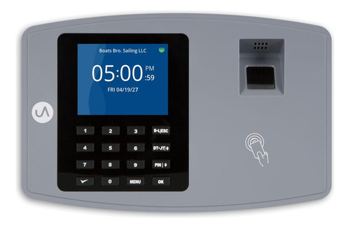 Sistema De Reloj Biométrico De Huellas Dactilares Uattend Bn