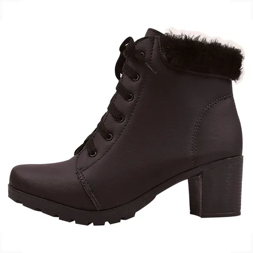 Bota feminina cheap com pelinho